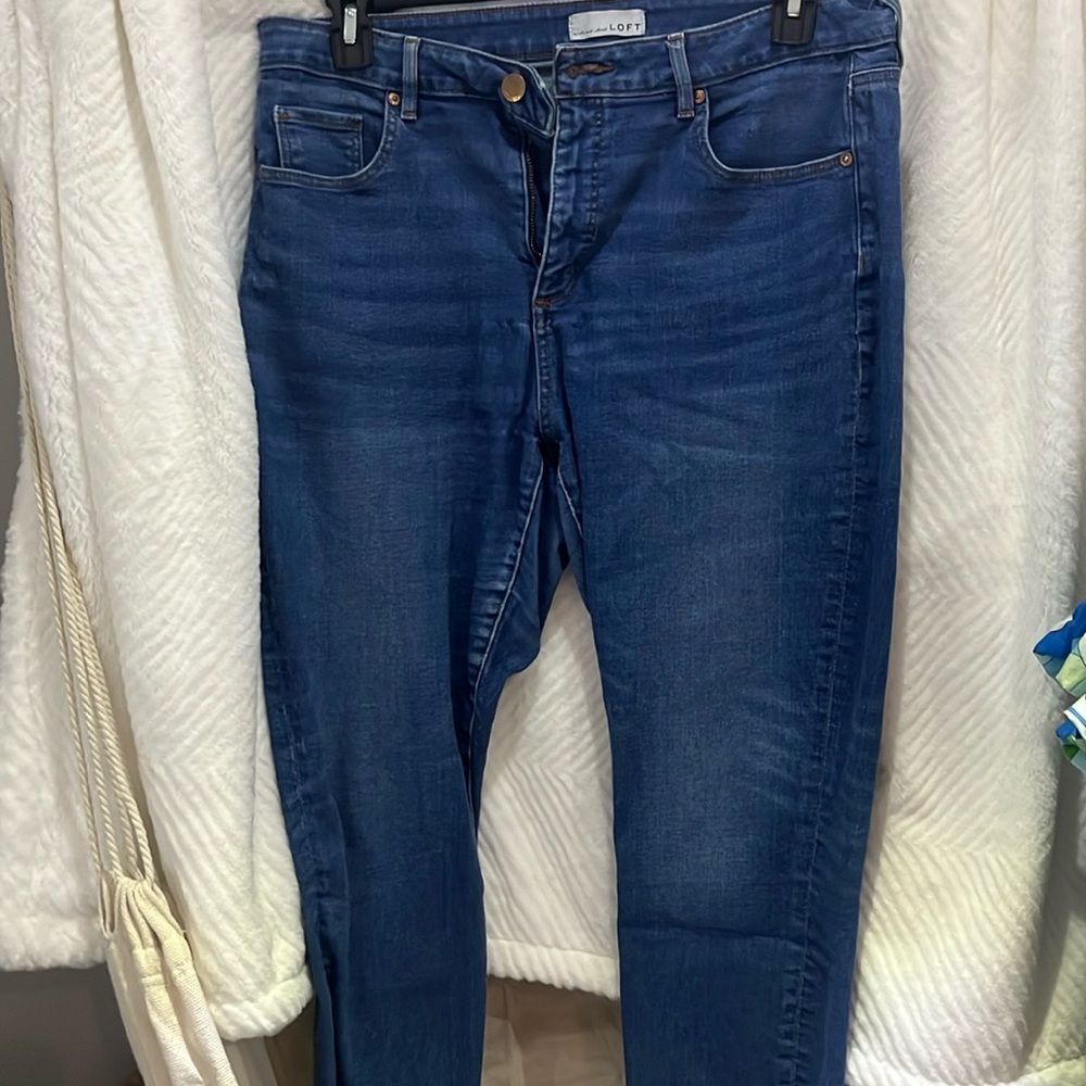 Loft Curvy Skinny Jeans